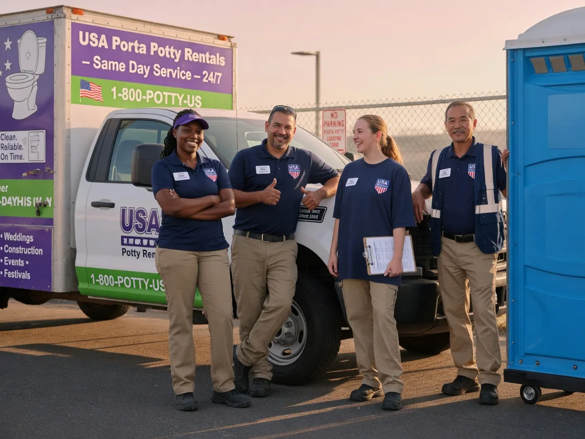Porta Potty Rental company in Santa Anna, TX